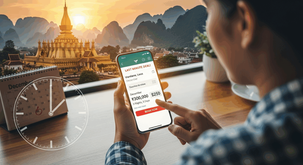 라오스 항공권 12월 특가? 3박5일에 30만원대 예약하는 방법: 라오스 항공권 12월 특가? 3박5일에 30만원대 예약하는 방법, 정답은 ‘타이밍’입니다