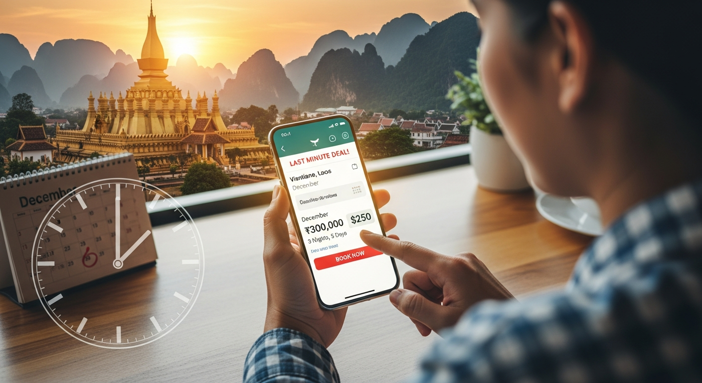 라오스 항공권 12월 특가? 3박5일에 30만원대 예약하는 방법: 라오스 항공권 12월 특가? 3박5일에 30만원대 예약하는 방법, 정답은 ‘타이밍’입니다