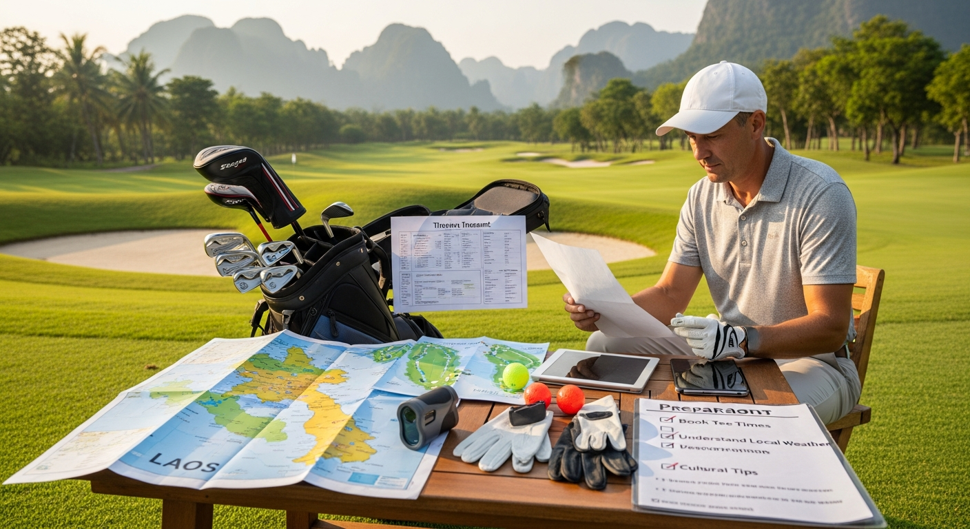 라오스 골프 여행 실패하지 않는 법 - 라오스 골프 여행 실패하지 않는 법: 사전 준비의 중요성