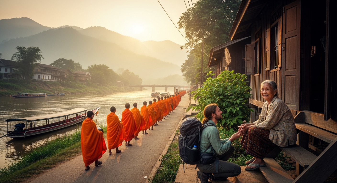 라오스 여행 무서워요? 캄보디아 사태 전혀 영향 없는 3가지: **라오스 여행 무서워요? 느림과 미소가 안전을 말해주는 곳**