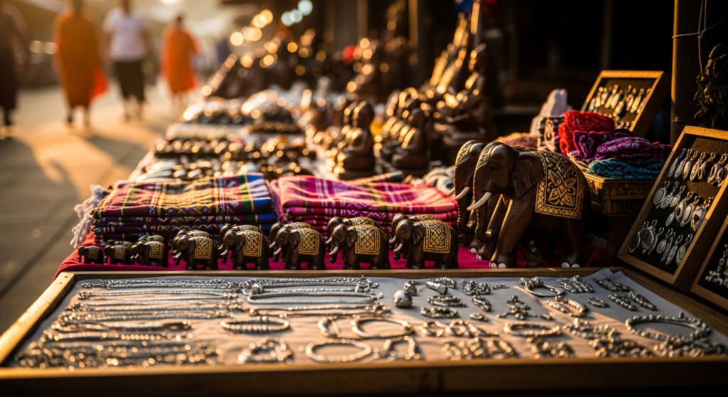 여행 기념품 고민 끝! 🎁 현지 시장에서 꼭 사야 할 라오스 기념품 리스트! 대표 이미지