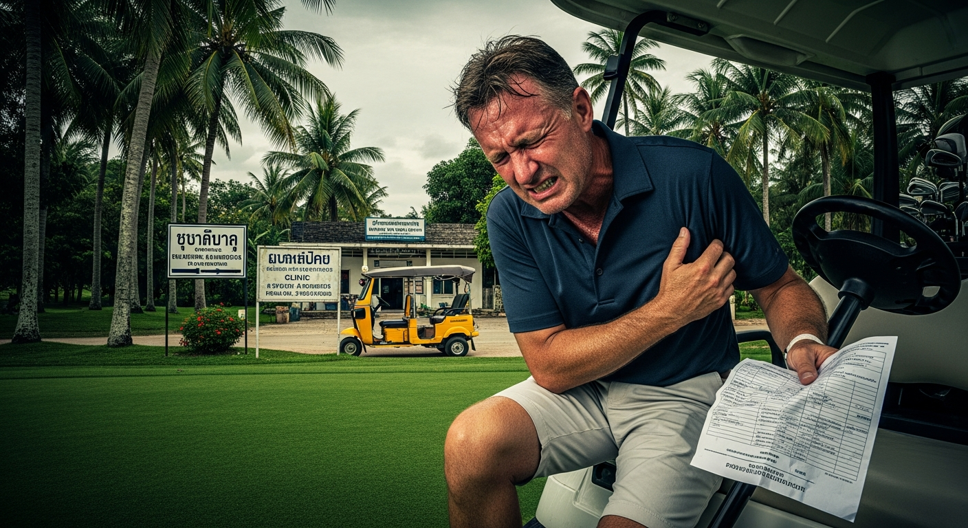 골프 치다 다치면 어떡해요? 라오스 병원 & 보험 현실 조언: 필독: 골프 치다 다치면 어떡해요? 라오스 병원 & 보험 현실 조언