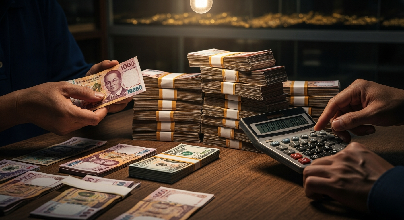 라오스 여행 중 환전과 팁 문화, 이것만 알면 고수!: 

<p>킵(Kip) 부자 되는 법: 라오스 환전의 숨겨진 기술</p>
<p>” style=”width: 100%; height: auto; border-radius: 12px; display: block;” /><figcaption style=