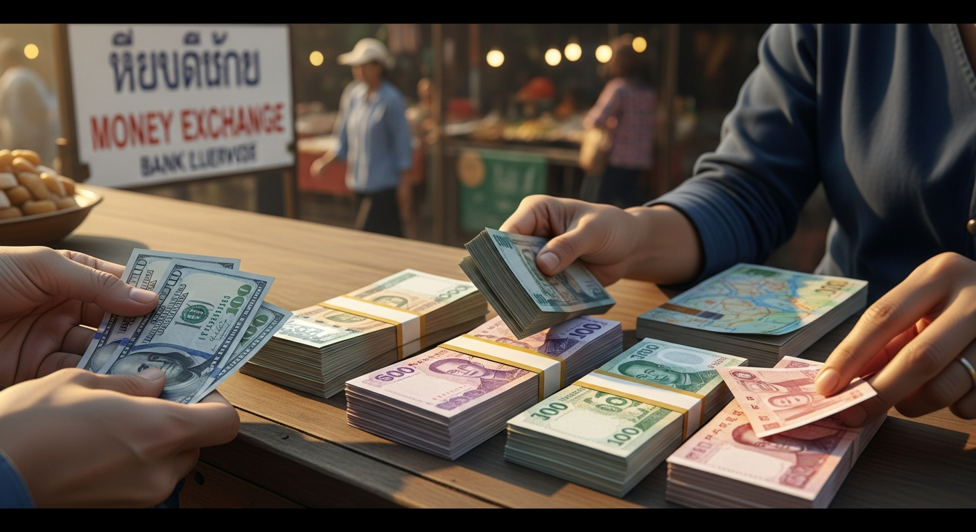 라오스 여행시 사용하는 화폐 종류 바트 위안화 사용방법: 환전 필독, 라오스 여행시 사용하는 화폐 종류 바트 위안화 사용방법