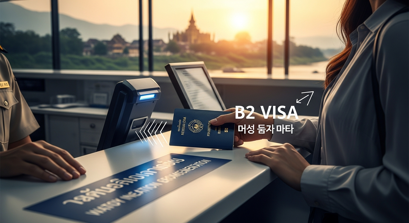 라오스 비자 종류 한국인이 제일 많이 받는비자는 b2비자: 한국인이 제일 많이 받는 비자는 B2 비자, 라오스 입국 핵심 정보