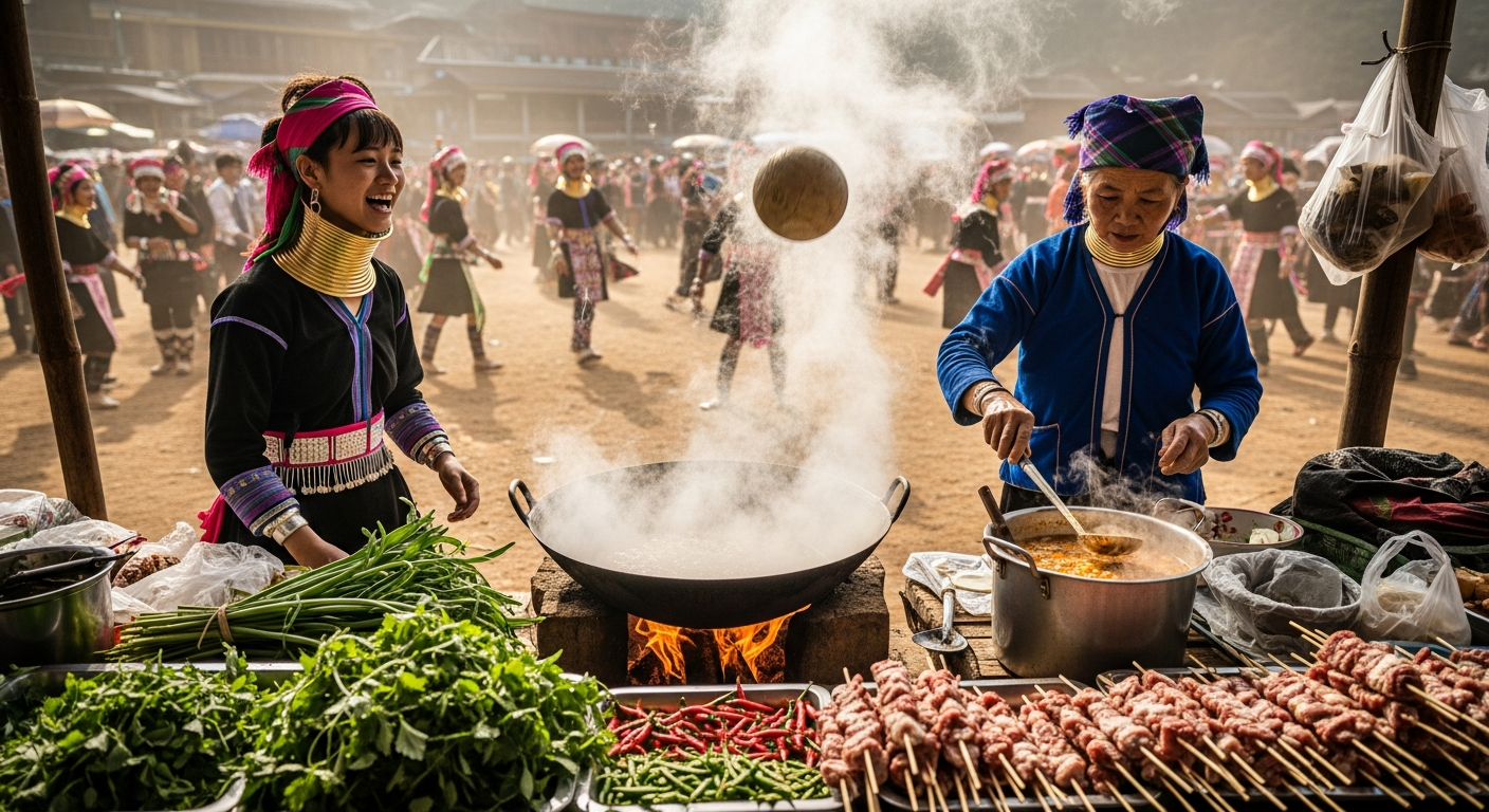 라오스 몽족축제 하는날 관광하는 방법 3가지: 라오스 몽족축제 하는날 관광하는 방법 3가지: 현지인이 되는 법