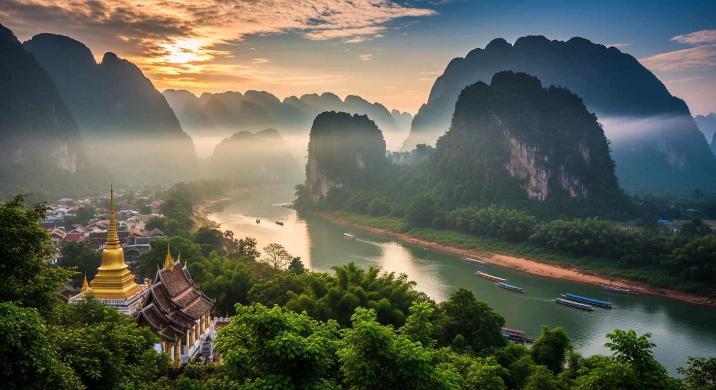 라오스 2026년 가성비 최고 여행지 선정