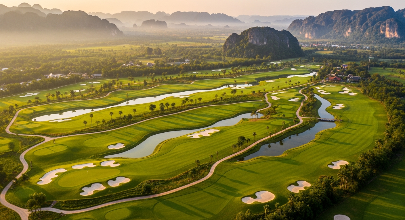 라오스 골프장 5군데 소개해요