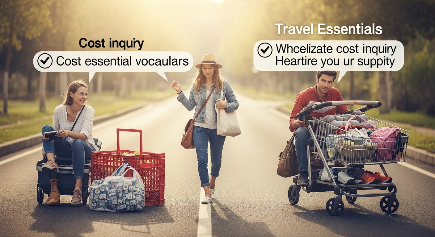 여행 필수! 가격 묻는 단어와 숫자