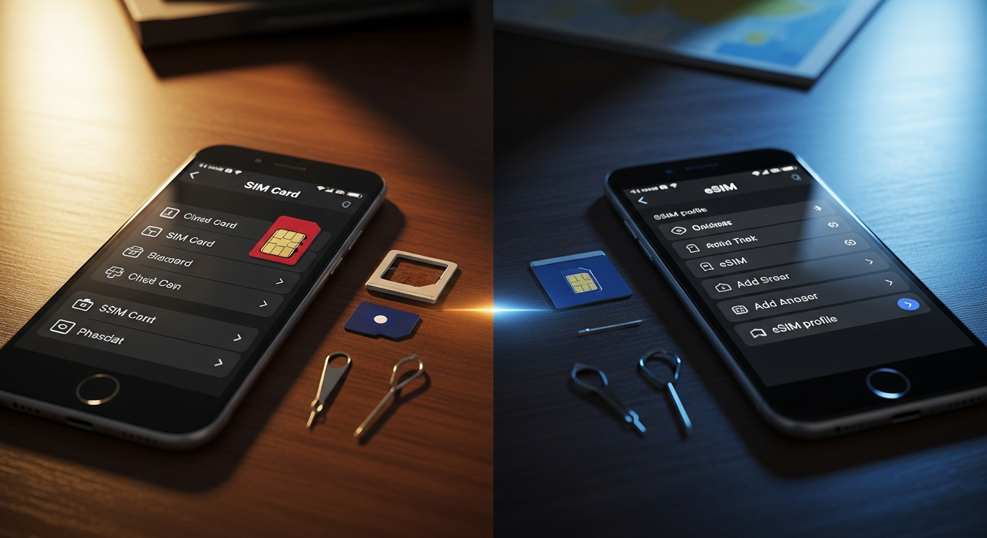 라오스 유심 이심 장단점 비교