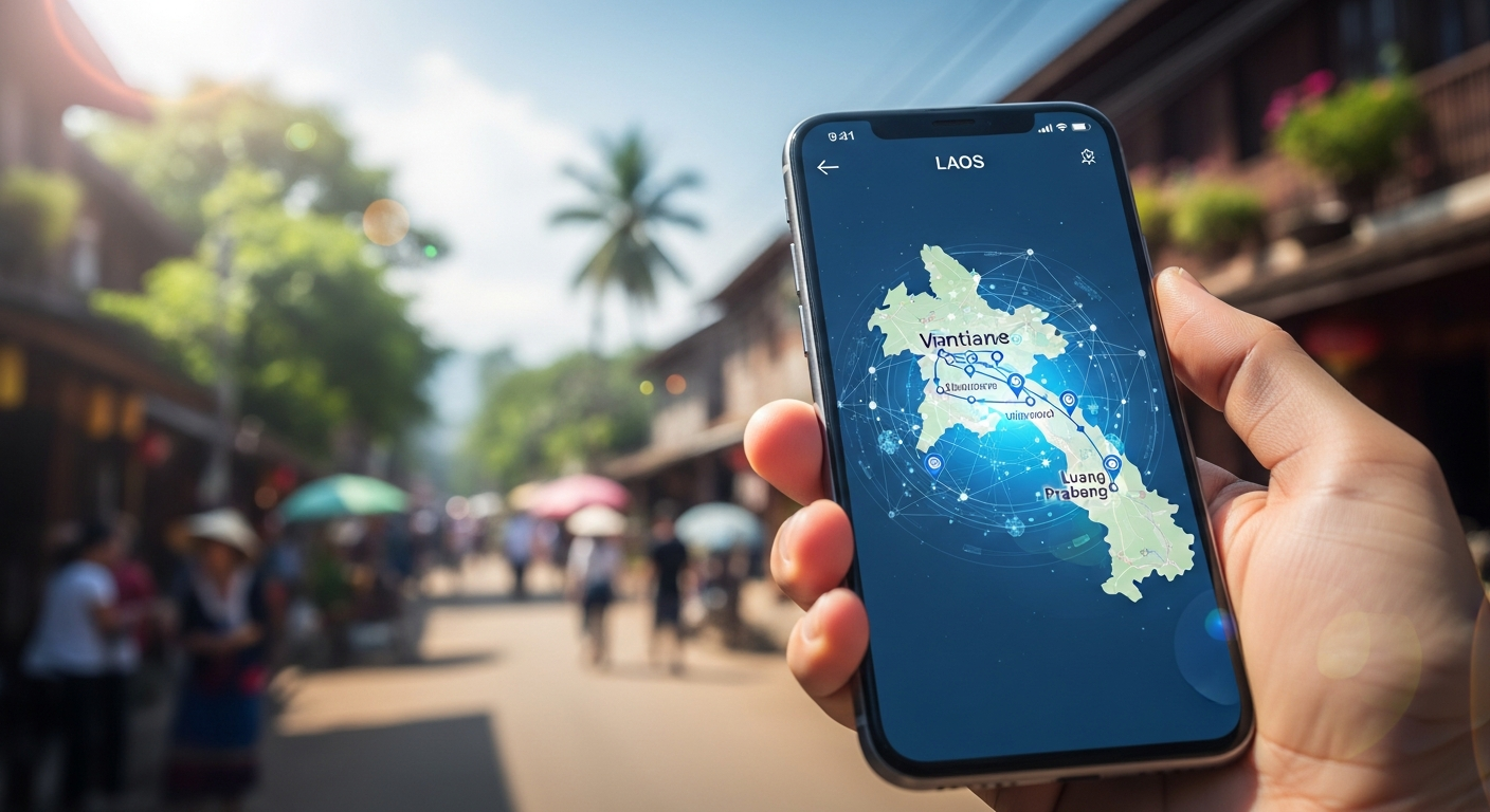 라오스 이심 사용, 정말 유리할까?