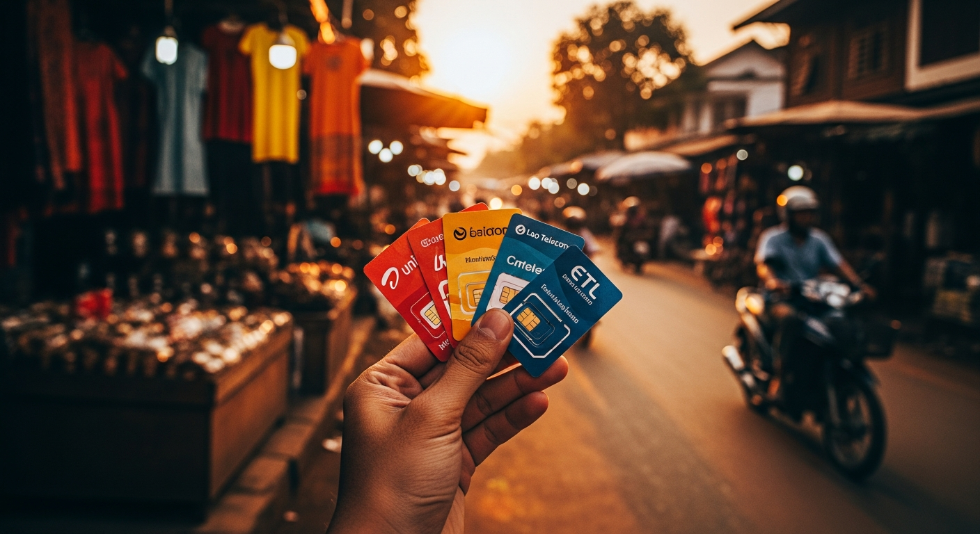 라오스 유심 현명하게 고르는 법