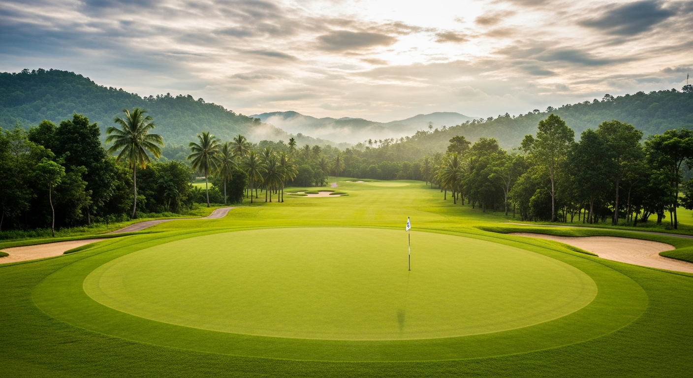 라오스 비성수기 골프장 요금 예상