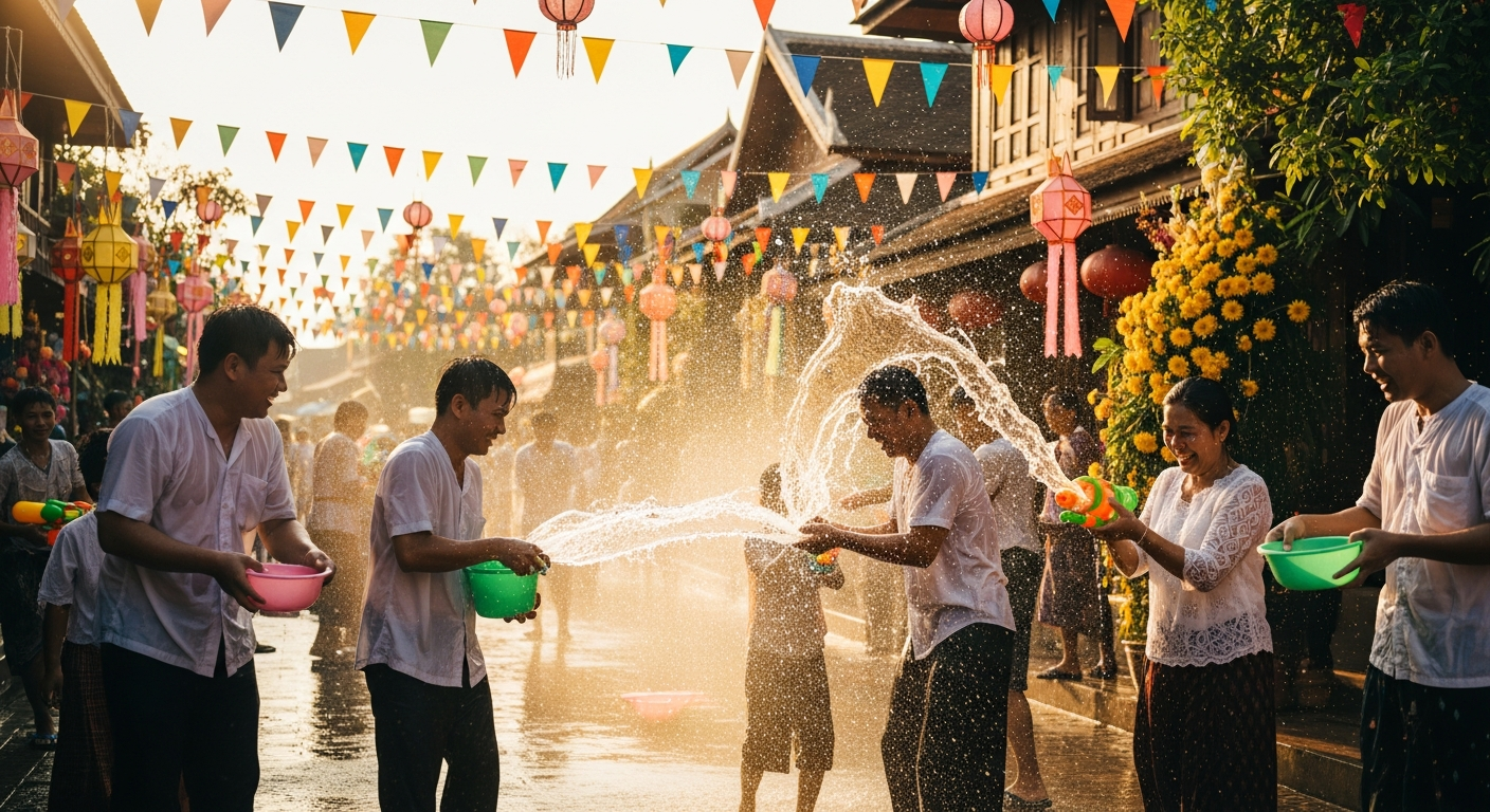 라오스 삐마이 설날, 과연 여행 할만할까요?