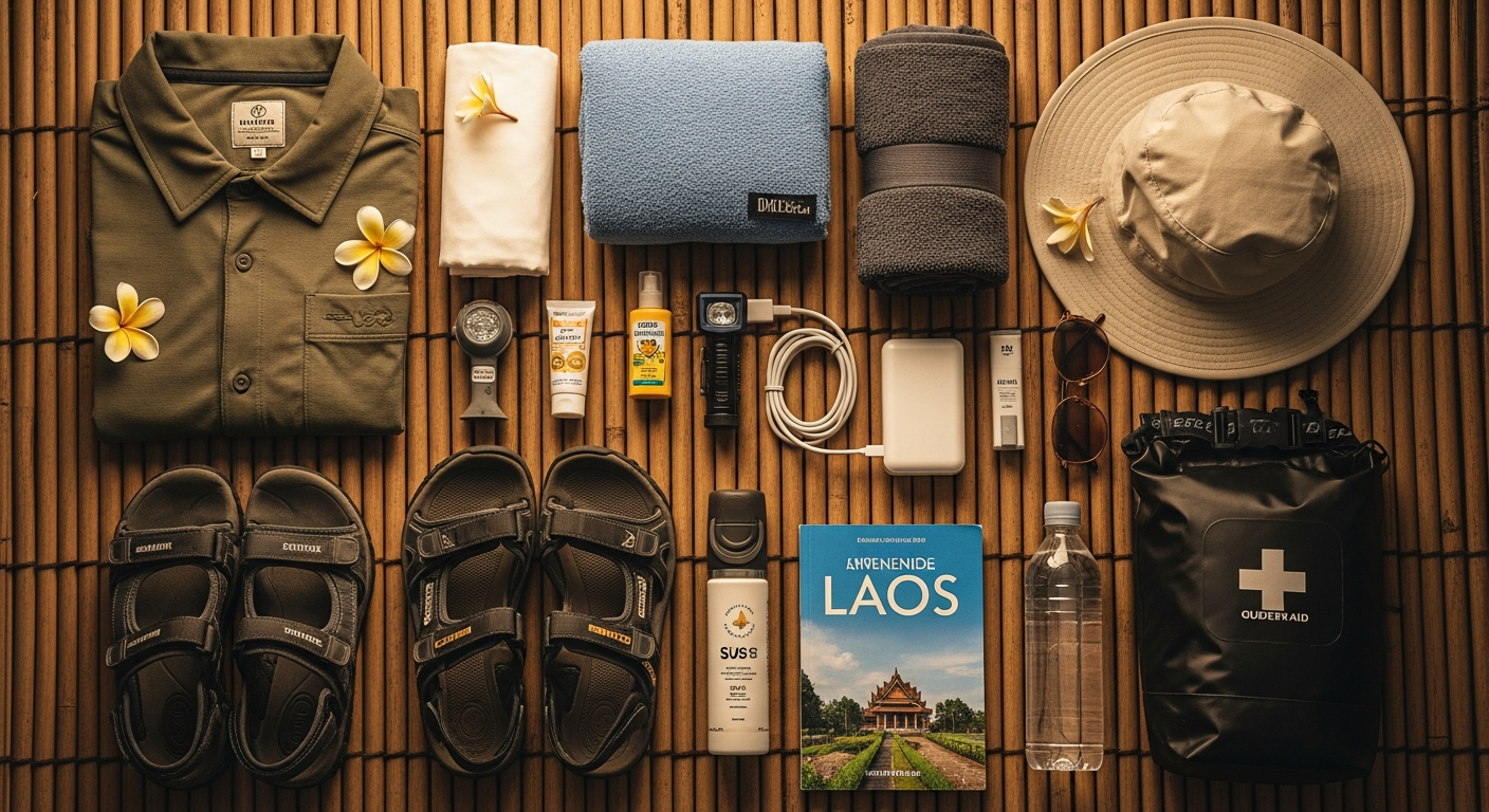 라오스 설날 여행을 위한 꼭 필요한 준비물