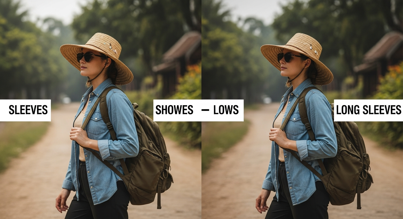 지금 라오스 날씨, 반팔 긴팔 고민 해결해요.