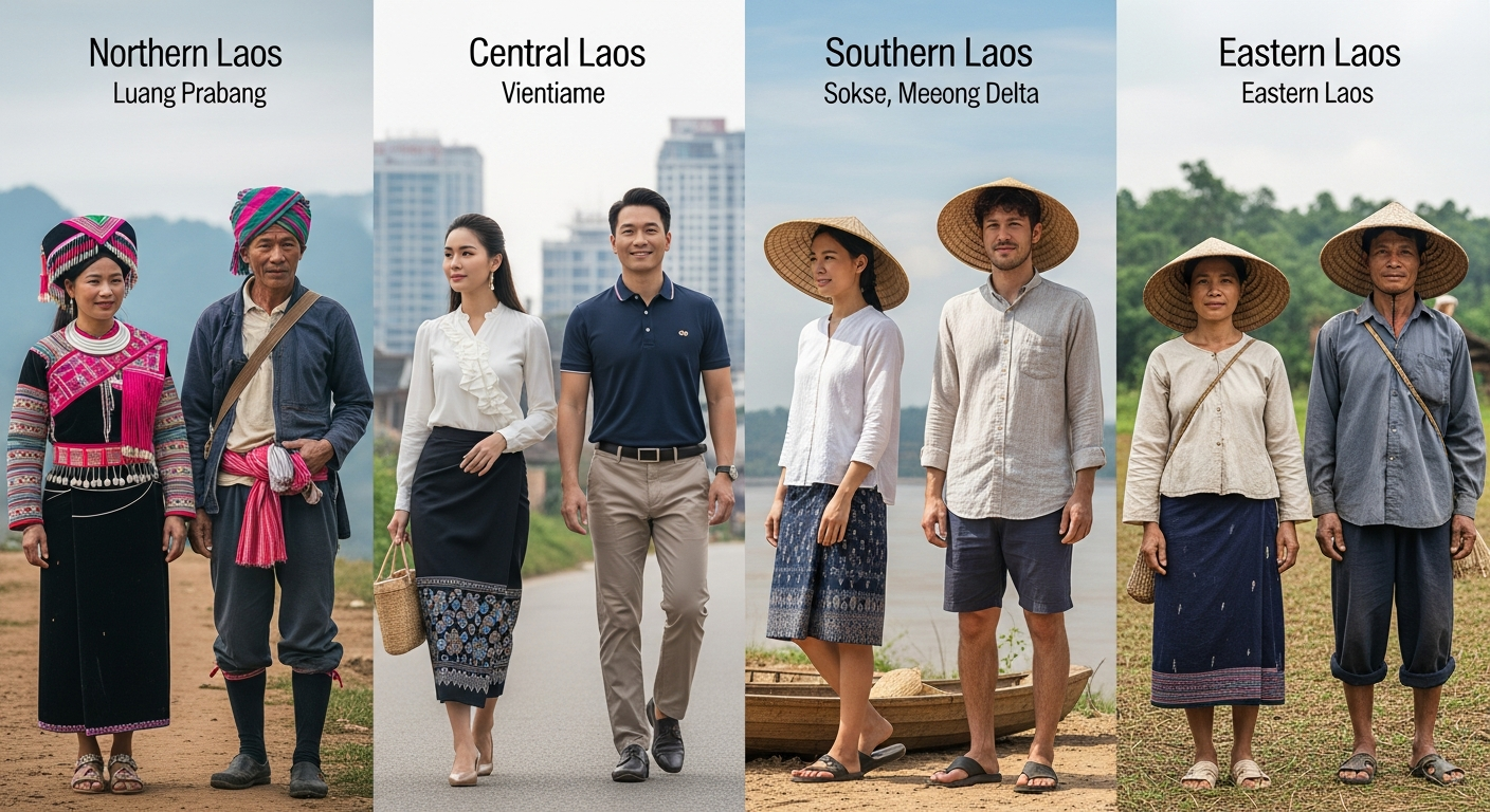 지금 라오스 지역별 최적 옷차림 팁.