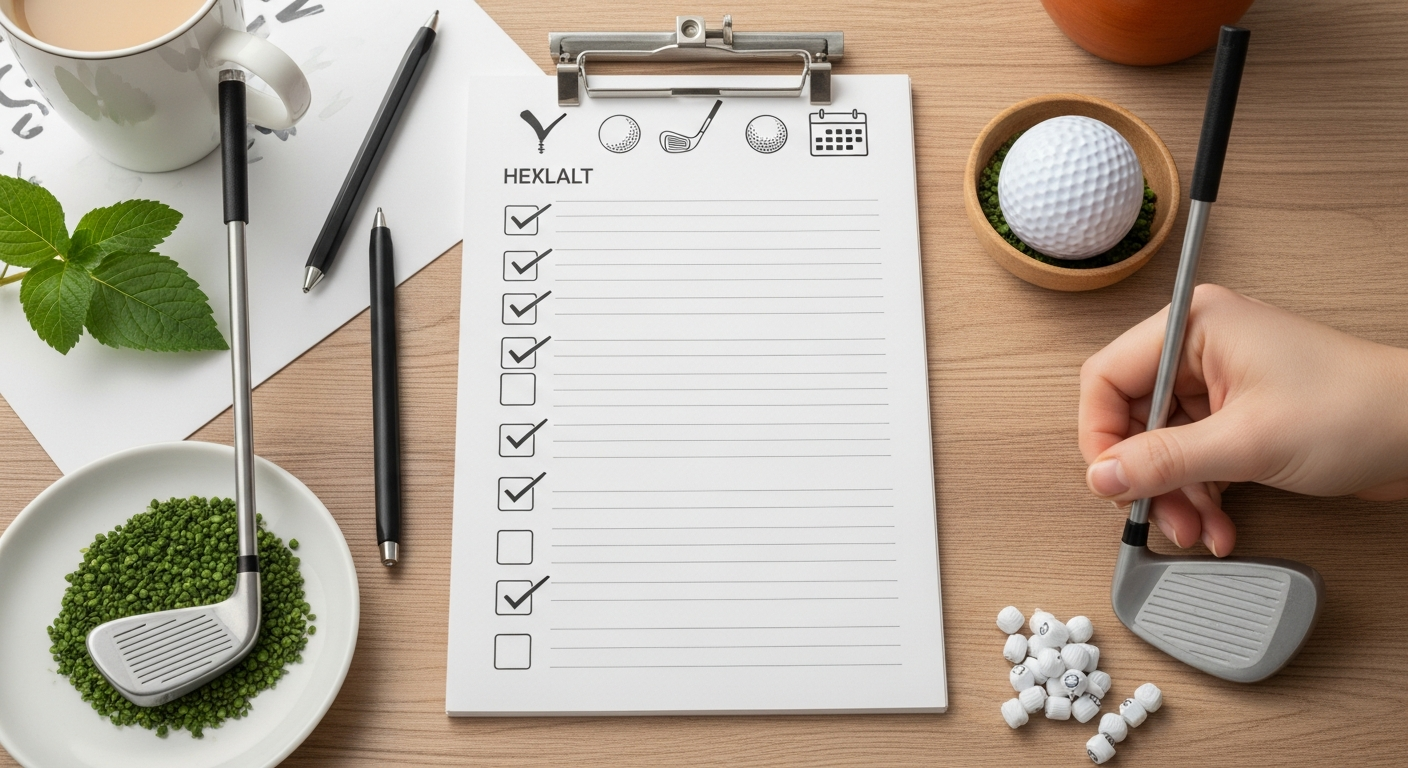 완벽한 라운딩을 위한 예약 전 필수 체크리스트