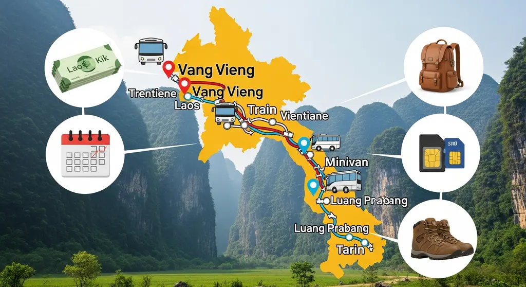 2. 방비엥 이동 방법과 필수 정보