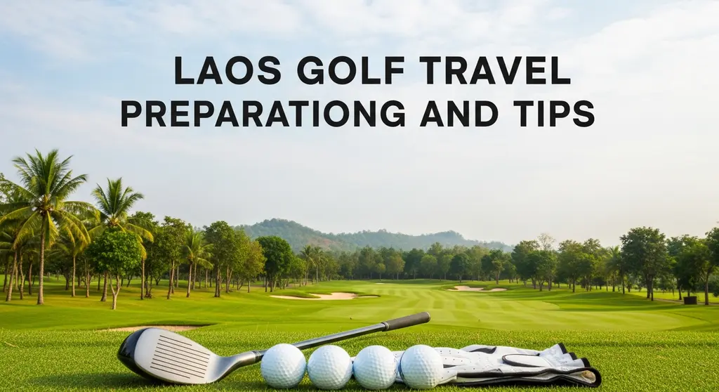 5. 라오스 골프 여행 실전 준비 및 팁