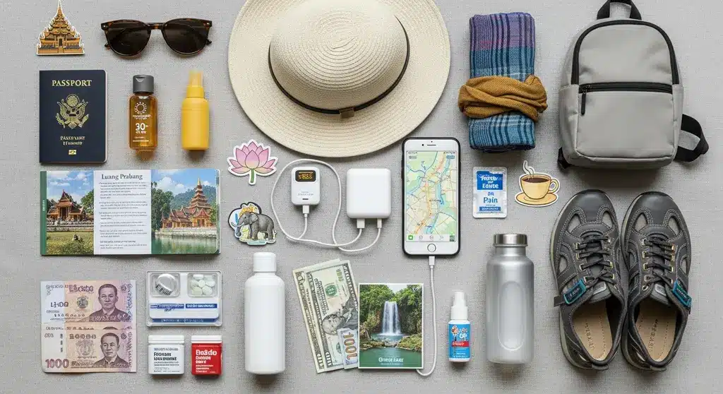 라오스 루앙프라방 여행 필수 준비물과 꿀팁 정보