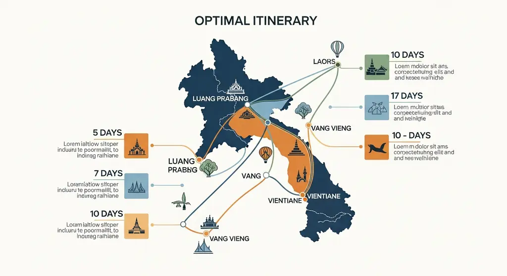 일정별 최적의 라오스 자유여행 코스 및 추천 루트