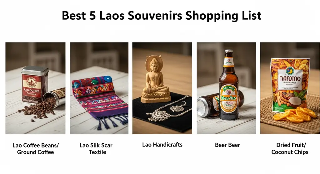 실패 없는 라오스 쇼핑리스트 기념품 베스트 5