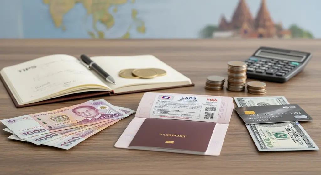 라오스 환전 비자 수수료 결제 및 환전 팁 안내
