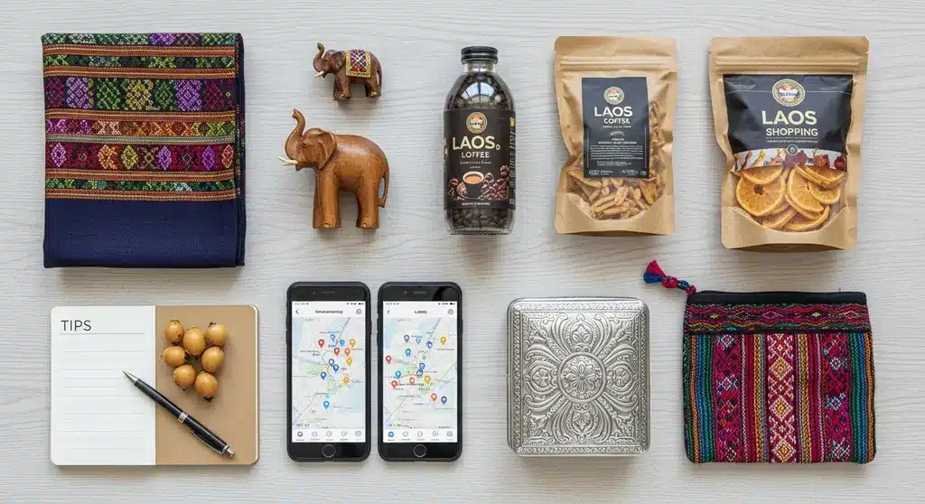 라오스 쇼핑리스트 기념품 추천 구매처와 쇼핑 꿀팁