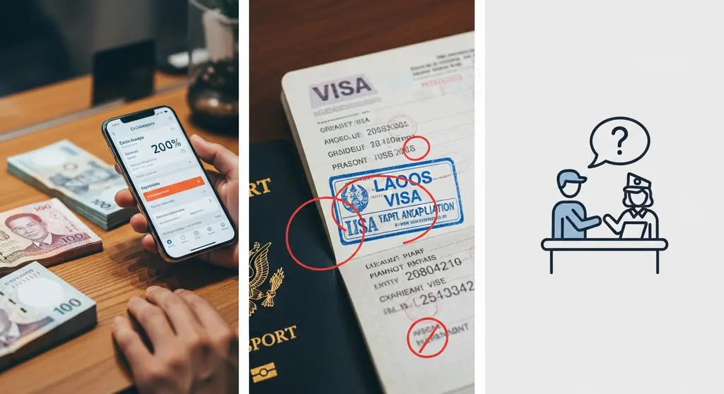 라오스 환전 비자 발급 시 필수 주의사항 정리