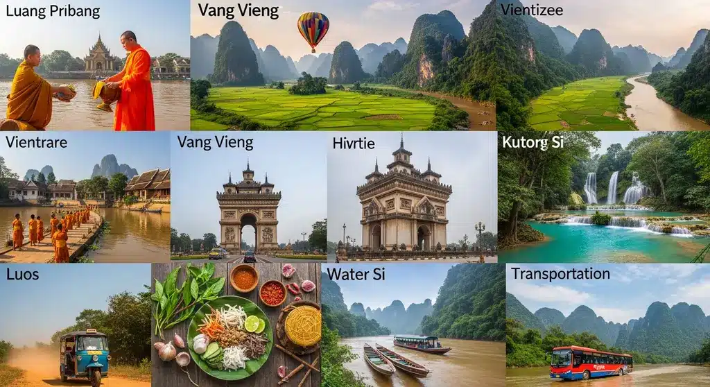 라오스 자유여행 코스 핵심 꿀팁 및 주의사항