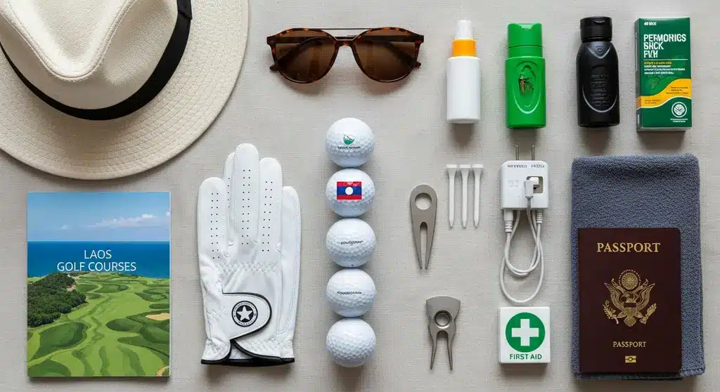 라오스 골프 여행 필수 준비물 및 유의사항 안내