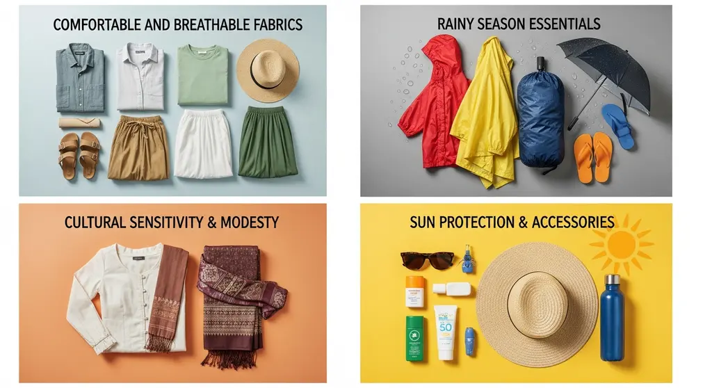 라오스 날씨 옷차림 최종 정리 및 주의사항