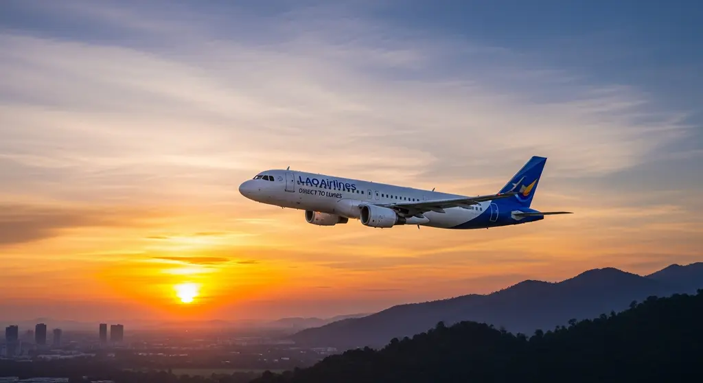 퇴근 후 바로 탑승하는 라오스직항 항공편