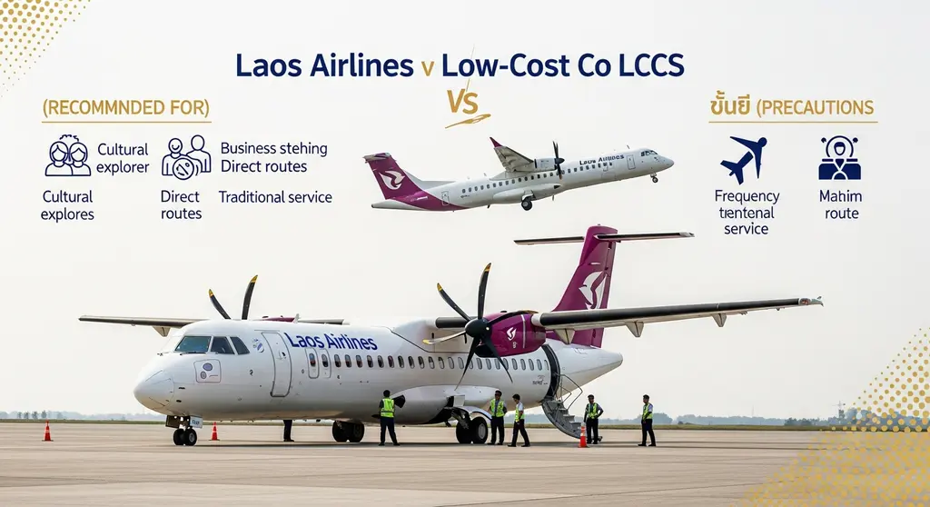 LCC와 비교한 라오스항공 추천 대상 및 주의사항
